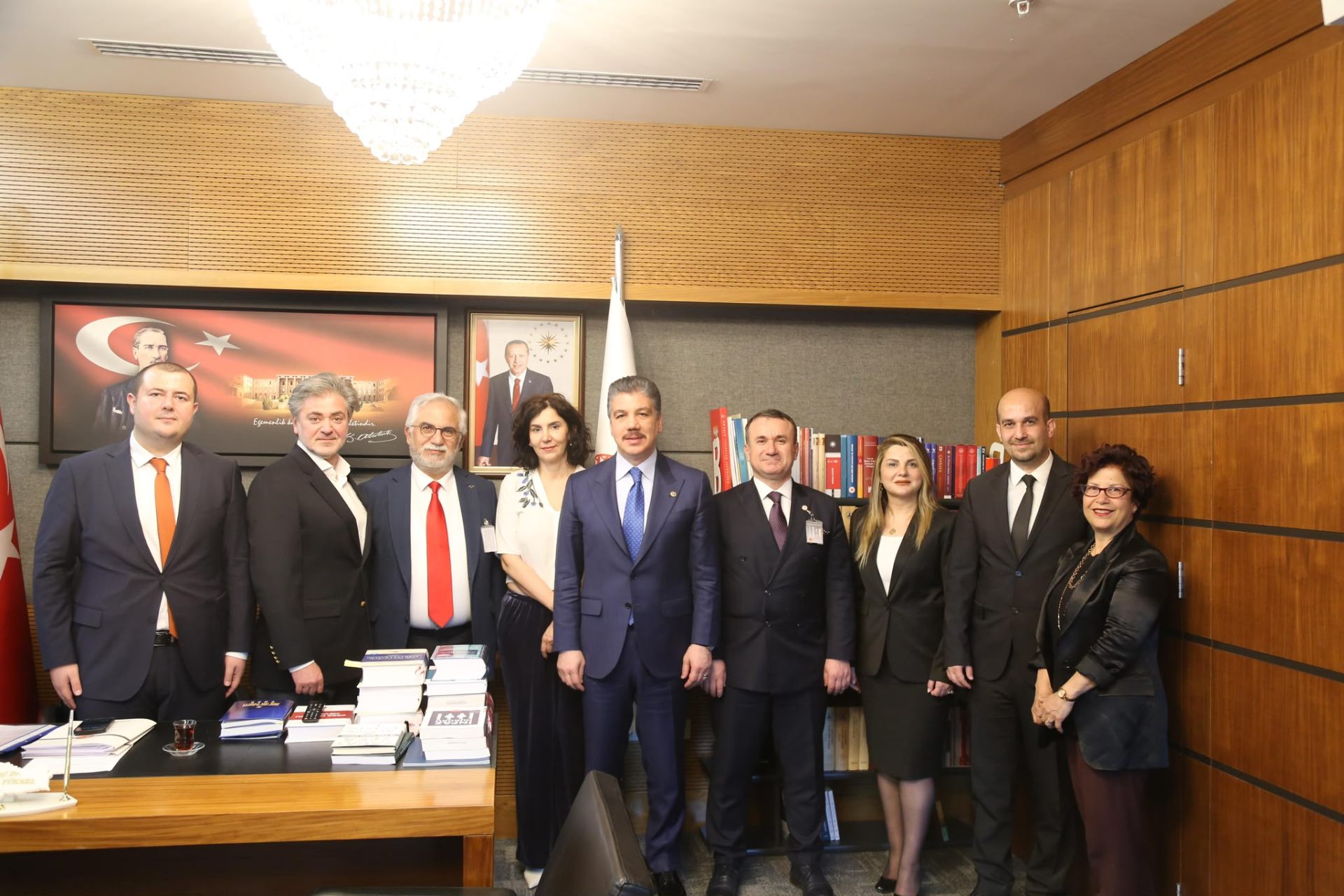 TBMM Adalet Komisyonu Başkanı Prof. Dr. Cüneyt Yüksel ziyareti
